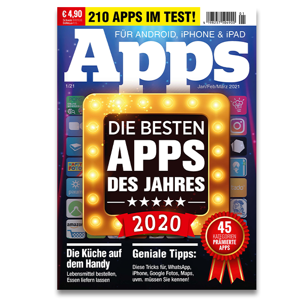 Die besten Apps des Jahres 2020 (1/21) [print]