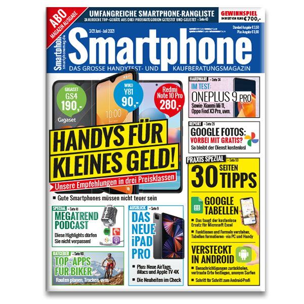 Smartphone Magazin 3/21 ABO [print]
