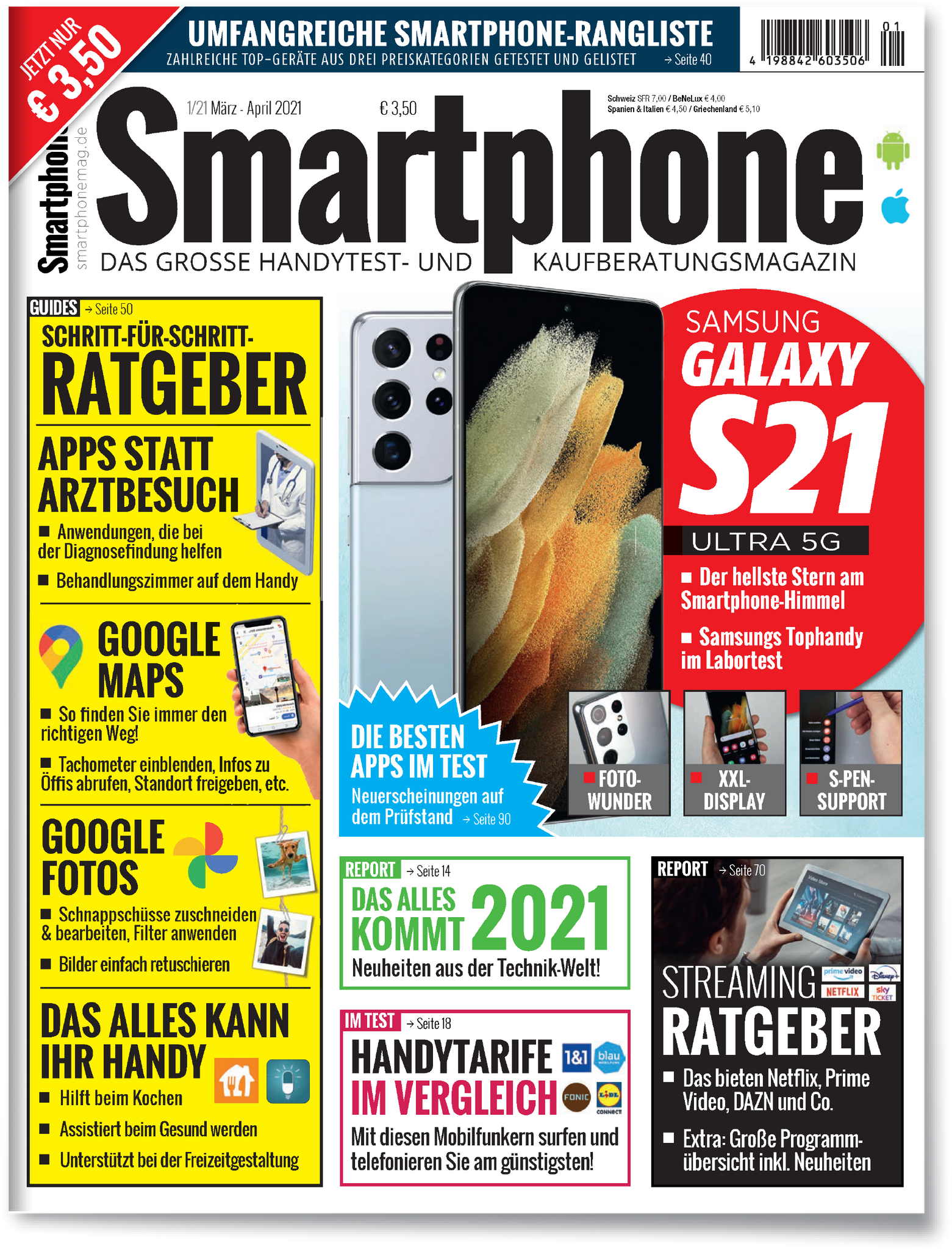 Smartphone Magazin März-April 2021 (1/21) [print]